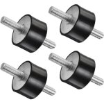 4 pi�ces amortisseur en caoutchouc m8, amortisseur en caoutchouc anti - vibration supports d'isolation, ...