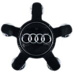 4 pi�ces auto cache moyeux capuchons de centre pour audi a3 a4l a5 a6l a8l q3 q5, centre de jante capuchons ...