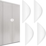 4 pi�ces (blanc) poignee de meuble cuisine poign�e porte coulissante int�rieure ext�rieure poignet de ...