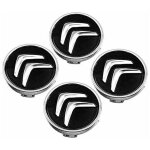 4 pi�ces cache - moyeu pour citroen c4 picasso c3 berlingo c5 x7 c2 c1 ds3 zx xsara c8 ds ds4 60mm, capuchons ...