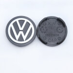 4 pi�ces cache - moyeux volkswagen 58mm, couvre - roue standard avec logo pour jantes auto modifi�es