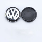 4 pi�ces cache - moyeux vw 56mm, couvre - roue avec logo pour modification auto, jantes volkswagen