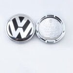 4 pi�ces cache - moyeux vw 56mm, couvre - roue avec logo pour modification auto, jantes volkswagen