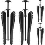 2 pi�ces embauchoirs, shaper botte 31 cm avec poign�e, embauchoirs � bottes noir