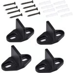 4 pi�ces guide porte coulissante, guide porte galandage, guide de plancher porte coulissante bas de porte ...