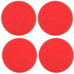 4 pi�ces palets air hockey en plastique rempla�ables pour tables de jeu �quipement