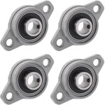 4 pi�ces paliers a semelle roulements � bride rhombique bloc d'oreiller roulements a billes bride roulement ...