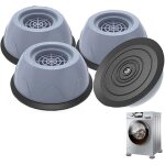 4 pi�ces patin machine � laver, anti vibration tampon, pieds de machine � laver, facile � installer, ...