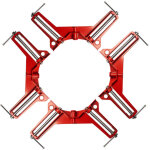 4 pi�ces pince � angle droit � 90 degr�s, serre joint angle droit etau d'angle reglable � bois ensemble ...