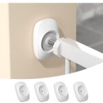 4 pi�ces protecteur mural de barri�re de s�curit� pour b�b�, �conomiseur mural � l?�preuve des enfants ...