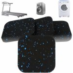 4 pi�ces de tapis de machine � laver, tapis de course en caoutchouc absorbant les chocs, tapis absorbant ...