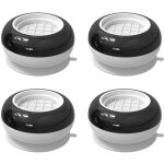 4 pi�ces universel tapis antivibration lave linge socle anti - d�rapants pied amortisseurs antirouille ...