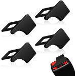 Rhg 4 pi�ces universelle boucle ceinture voiture, clip ceinture de s�curit�, boucle de ceinture de s�curit� ...