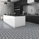 Lot de 4 stickers sol carreaux de ciment modesto 20x20cm ? antid�rapants et r�sistants � l'eau ? pour ...