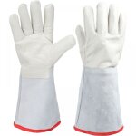 40 cm de long cryog�nique lng traitement de l'azote liquide gant de protection travail cryo gants