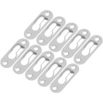 Soldes lot de 40 crochets en m�tal argent� pour accrocher des cadres photo ou des miroirs