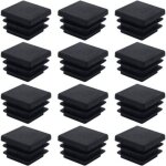 40 pi�ces embouts carr�s pour meubles bouchons de tube carr�s en plastique 20mm x 20mm bouchons de tube ...