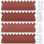 40 pi�ces triangles de pon�age, grain 40 / 60 / 80 / 120 mouse papier de verre pour black and decker, ...