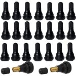 40 pi�ces voiture pneu tubeless valve bouchon, tr412 valves de pneu, caoutchouc pneu pneu tige de valve ...