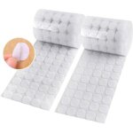 400 pi�ces (200 paires) de crochets adh�sifs de 10 mm de diam�tre, bandes auto - adh�sives pour le bricolage, ...