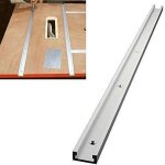 400mm rails en t pour rail de serrage, t - track mitre track jig, fente de fixation d'aluminium avec ...