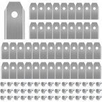 45 x lames de couteau en titane pour toutes les tondeuses robotiques husqvarn / automower / yardforce ...