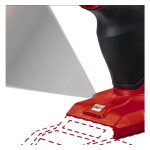 4513833 te - cd 18 / 2 li - solo perceuse visseuse sans fil, noir et rouge - einhell