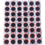 48 pcs r�paration de pneus en caoutchouc robuste patch de pneu urgent de 25mm rustine pneu universelle ...