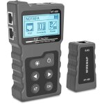 Nf - 488 testeur de r�seau rj45, pour v�rifier l'�tat de court - circuit, transversal & d'interruption ...