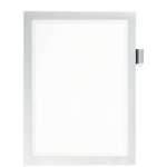 Fp - durable 499323 duraframe note a4 - 4993 cadre d'information autocollant din a4 argent (l x h) 238 ...