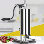 Skecten - 4l poussoir à saucisses remplissage + 4 tubes ventouses machine à viandes poussoir ventouse ... Skecten - 4l poussoir à saucisses remplissage + 4 tubes ventouses machine à viandes poussoir ventouse ...