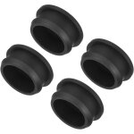 4pcs bouchons de trou en silicone, 30 mm diam�tre de montage bouchon d'�tanch�it� rond souple et flexible ...