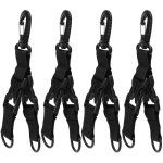 4pcs ceinture tactique nylon boucle � d multifonction pour sac � dos ext�rieur