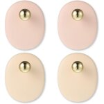 4pcs crochets collants de d�coration murale auto - adh�sifs