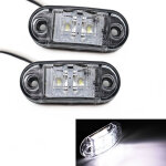 4pcs feux de gabarit lat�raux feux de d�gagement led , indicateur de position, pour 12v 24v universel ...