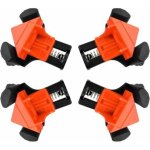 4pcs presses d'angles menuiserie, 90 � serre joint angle, serre joint angle, clip de cadre fixateur � ...