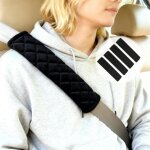 4pcs prot�ge - ceinture voiture, amovible, coussin doux / confortable, si�ge auto, enfants / adultes