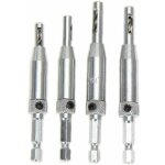 4pcs / set centrage charni�re centrale � six pans m�ches ensemble cabinet du bois positionnement perforatrice ...