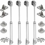 4pcs v�rins � gaz 150n verin meuble hydraulique ressort amortisseurs � gaz d'origine porte armoire de ...