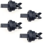 4x clip pour �tag�re � colis coffre de voiture 79916jd00a, 7705099001 8200675047 clips de fixation cintre ...