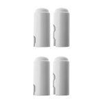 Cyclingcolors - 4x couvre gond cache paumelle pour fen�tre porte portail en plastique cache charni�re ...