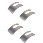 4x étrier ouvert pour vis assemblage goujon tête cylindrique meuble ancien demi lune rond 38mm ferrure ... 4x étrier ouvert pour vis assemblage goujon tête cylindrique meuble ancien demi lune rond 38mm ferrure ...