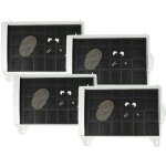 4x filtres � charbon actif compatible avec bosch dhu655u / 04, dhu656uff / 01, dhu656uff / 02, dhu665u ...