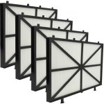 4x filtres h11 compatible avec dolphin delfin m400 aspirateur, nettoyeur piscine - coussinets, 26, 5 ...