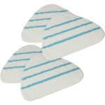 Vhbw - 4x housses de rechange compatible avec clean maxx nettoyeur � vapeur, balai vapeur - polyamide ...