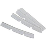 Vhbw - 4x languettes en caoutchouc compatible avec neato botvac d85 aspirateur - robot - lot de lamelles ...