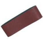 5 bandes abrasives makita pour ponceuse  bandes 76x533mm - grain 240
