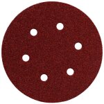 5 feuilles abrasives auto - agrippantes, 150 mm, p 240, srie  professional , pour bois et mtal, pour ...