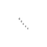 5 fraises carbure pour mortaiseuse fc116u - 1640138 - virutex