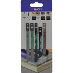 5 lames de scie sauteuse makita ? coupe pr�cise ? coupe rapide ? pour bois tendre ? pour bois dur ? pour ...